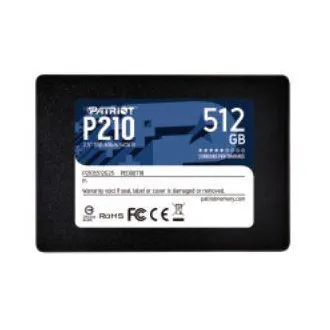 PATRIOT P210/512GB/SSD/2.5"/SATA/3R