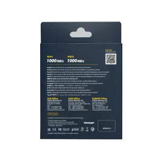 Patriot TRANSPORTER Lite/512GB/SSD/Externý/Čierna/3R