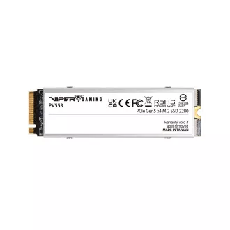 PATRIOT VIPER PV553/2TB/SSD/M.2 NVMe/Strieborná/Heatsink/5R