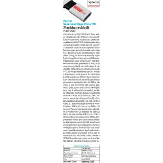 Patriot RAGE Prime/1TB/USB 3.2/USB-A/Biela Patriot RAGE Prime/1TB/USB 3.2/USB-A/Biela