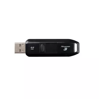Patriot Xporter 3 Slider/64GB/USB 3.2/USB-A/Čierna