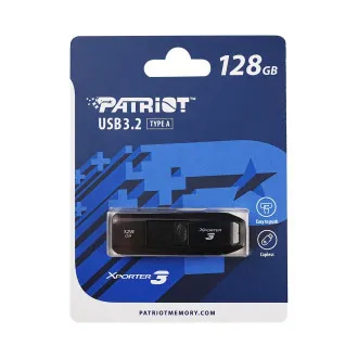 Patriot Xporter 3 Slider/128GB/USB 3.2/USB-A/Čierna Patriot Xporter 3 Slider/128GB/USB 3.2/USB-A/Čierna