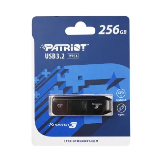 Patriot Xporter 3 Slider/256GB/USB 3.2/USB-A/Čierna Patriot Xporter 3 Slider/256GB/USB 3.2/USB-A/Čierna