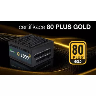 EVOLVEO G1000/1000W/ATX 3.0/80PLUS Gold/Modular