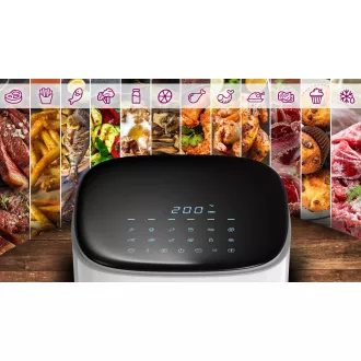 Salente AirFit, teplovzdušná fritéza 4v1, 3,5 l, biela