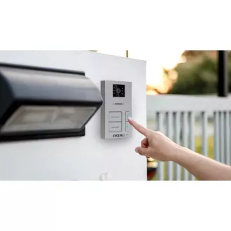 EVOLVEO DoorPhone AP2-2 drôtový videotelefón pre dva byty s aplikáciou, biely