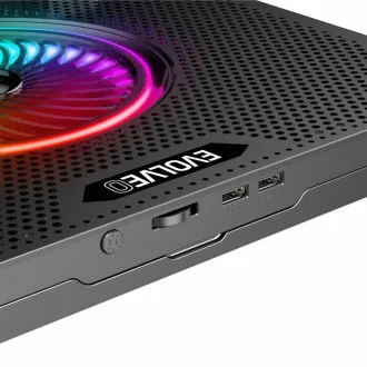 EVOLVEO Ania 16, chladiaca podložka pod notebook, 5x ventilátor, RGB podsvietenie EVOLVEO Ania 16, chladiaca podložka pod notebook, 5x ventilátor, RGB podsvietenie