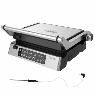 Salente FlamePro kontaktný gril s externou teplotnou sondou