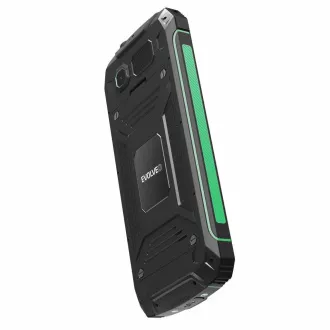 EVOLVEO StrongPhone W4, IP68 odolný Dual SIM telefón, 2,8" LCD, 2500mAh, Powerbanka, čierno-zelený