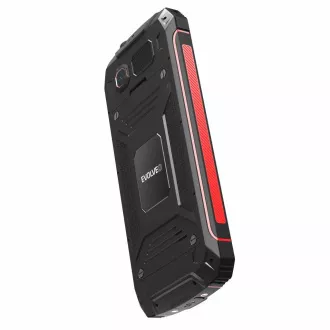 EVOLVEO StrongPhone W4, IP68 odolný Dual SIM telefón, 2,8" LCD, 2500mAh, Powerbanka, čierno-červený