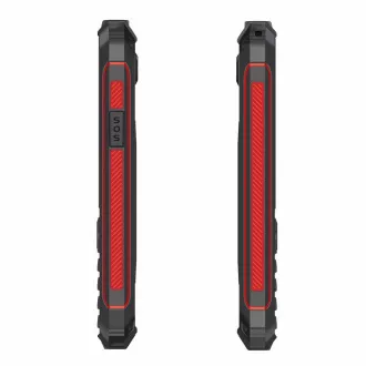 EVOLVEO StrongPhone W4, IP68 odolný Dual SIM telefón, 2,8" LCD, 2500mAh, Powerbanka, čierno-červený