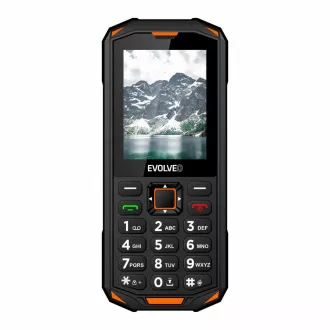 EVOLVEO StrongPhone X5, vodotesný odolný Dual SIM telefón, čierno-oranžová EVOLVEO StrongPhone X5, vodotesný odolný Dual SIM telefón, čierno-oranžová