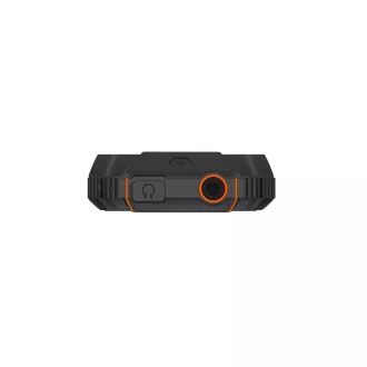 EVOLVEO StrongPhone Z6, IP68 odolný Dual SIM telefón, 2,8" LCD, 4000mAh, Powerbanka, čierno-oranžový