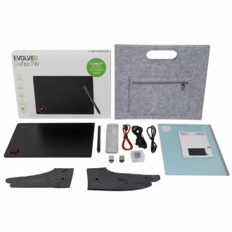 EVOLVEO Grafico TW, grafický tablet s kolieskom EVOLVEO Grafico TW, grafický tablet s kolieskom
