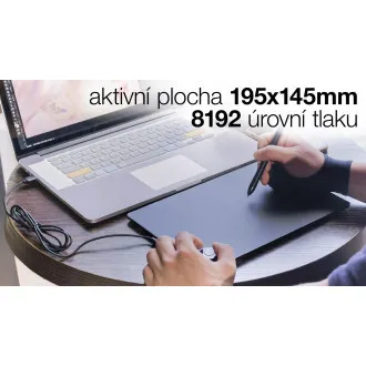 EVOLVEO Grafico TW, grafický tablet s kolieskom EVOLVEO Grafico TW, grafický tablet s kolieskom