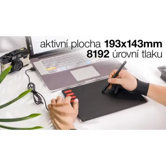 EVOLVEO Grafico T8, grafický tablet s ôsmimi klávesmi EVOLVEO Grafico T8, grafický tablet s ôsmimi klávesmi