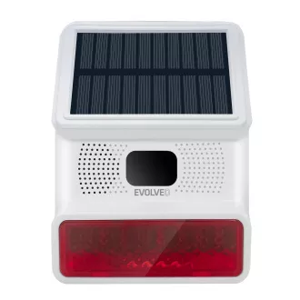 EVOLVEO bezd. siréna so solárnym napájaním pre SecuPro