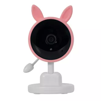EVOLVEO Baby Monitor N3, detská videoopatrovateľka, ružová