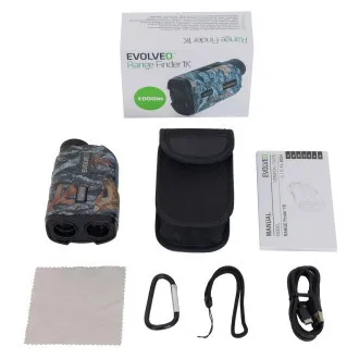 EVOLVEO Range Finder 1K, poľovný laserový diaľkomer s meraním uhla, výšky a rýchlosti EVOLVEO Range Finder 1K, poľovný laserový diaľkomer s meraním uhla, výšky a rýchlosti