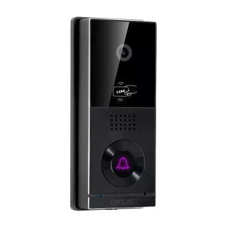 EVOLVEO DoorPhone AHD10, Sada domáceho WiFi videotelefónu s ovládaním dverí a RFID, čierny 10" monito