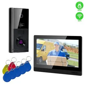 EVOLVEO DoorPhone AHD10, Sada domáceho WiFi videotelefónu s ovládaním dverí a RFID, čierny 10" monito EVOLVEO DoorPhone AHD10, Sada domáceho WiFi videotelefónu s ovládaním dverí a RFID, čierny 10" monito