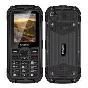 EVOLVEO StrongPhone Q1, IP68 odolný Dual SIM telefón, 2,4" LCD, 1800mAh, čierny