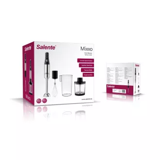 Salente Mixxo multifunkčný tyčový mixér 3v1, 1200 W, nerez, čierny