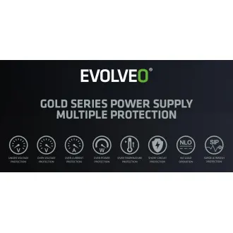 EVOLVEO G750,750W,ATX3.1,14cm,aPFC,80+GOLD,3YRW