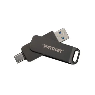 Patriot RAGE R550/128GB/USB 3.2/USB-A + USB-C/Čierna Patriot RAGE R550/128GB/USB 3.2/USB-A + USB-C/Čierna