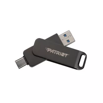 Patriot RAGE R550/512GB/USB 3.2/USB-A + USB-C/Čierna