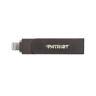 Patriot iLuxe Stick C MFi/256GB/USB 3.2/Lightning + USB-C/Čierna Patriot iLuxe Stick C MFi/256GB/USB 3.2/Lightning + USB-C/Čierna