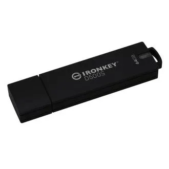 Kingston Ironkey D500S/64GB/USB 3.2/USB-A/Čierna Kingston Ironkey D500S/64GB/USB 3.2/USB-A/Čierna