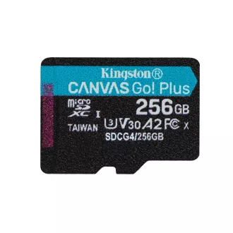 Kingston Canvas Go Plus A2/Micro SDXC/256GB/UHS-I U3 / Class 10