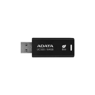 ADATA UC320/64GB/USB 3.2/USB-A/Čierna