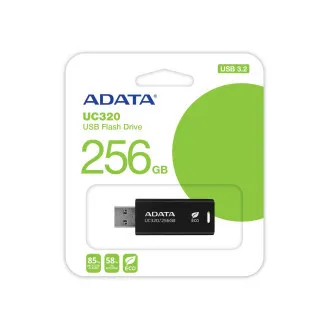 ADATA UC320/256GB/USB 3.2/USB-A/Čierna ADATA UC320/256GB/USB 3.2/USB-A/Čierna