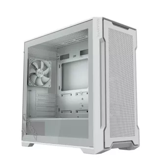GIGABYTE C102 GLASS ICE/Midi Tower/Transpar./Biela