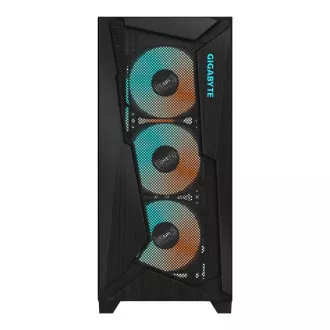 GIGABYTE C301 GLASS/Midi Tower/Transpar./Čierna
