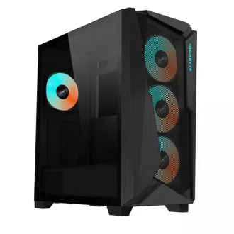 GIGABYTE C301 GLASS/Midi Tower/Transpar./Čierna