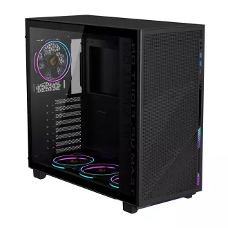 GIGABYTE AORUS C400 GLASS/Midi Tower/Transpar./Čierna