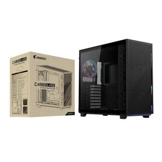 GIGABYTE AORUS C400 GLASS/Midi Tower/Transpar./Čierna GIGABYTE AORUS C400 GLASS/Midi Tower/Transpar./Čierna