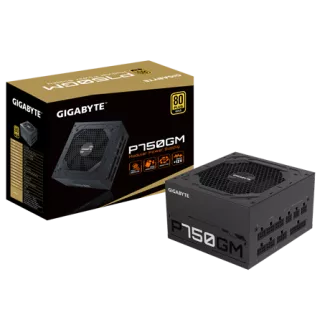 GIGABYTE P750GM/750W/ATX/80PLUS Gold/Modular/Retail