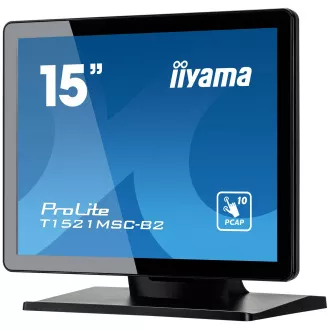 15" iiyama T1521MSC-B2: IPS, XGA, PCAP, HDMI 15" iiyama T1521MSC-B2: IPS, XGA, PCAP, HDMI