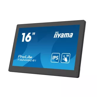 16" iiyama T1624MSC-B1: FHD, HDMI, Media Player
