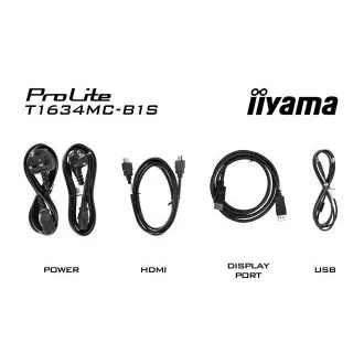 16" iiyama T1634MC-B1S: PCAP, FHD, HDMI, DP 16" iiyama T1634MC-B1S: PCAP, FHD, HDMI, DP
