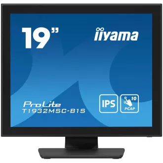19" iiyama T1932MSC-B1S: IPS, SXGA, PCAP, HDMI, DP 19" iiyama T1932MSC-B1S: IPS, SXGA, PCAP, HDMI, DP