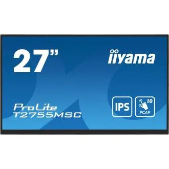 27" iiyama T2755MSC-B1: IPS, FHD, PCAP, Webcam 27" iiyama T2755MSC-B1: IPS, FHD, PCAP, Webcam