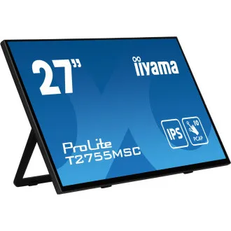 27" iiyama T2755MSC-B1: IPS, FHD, PCAP, Webcam 27" iiyama T2755MSC-B1: IPS, FHD, PCAP, Webcam