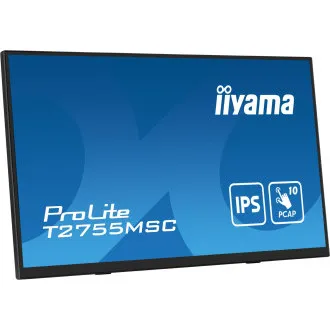 27" iiyama T2755MSC-B1: IPS, FHD, PCAP, Webcam 27" iiyama T2755MSC-B1: IPS, FHD, PCAP, Webcam
