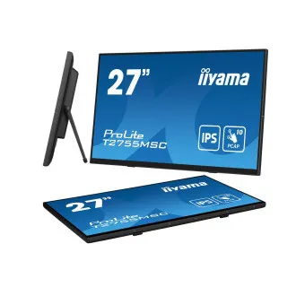 27" iiyama T2755MSC-B1: IPS, FHD, PCAP, Webcam 27" iiyama T2755MSC-B1: IPS, FHD, PCAP, Webcam
