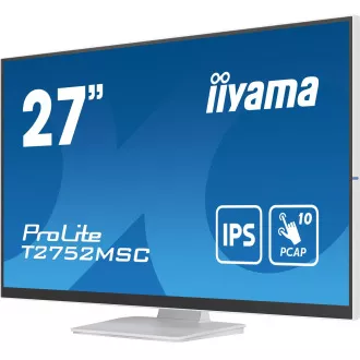 27" iiyama T2752MSC-W1: IPS, FHD, PCAP 27" iiyama T2752MSC-W1: IPS, FHD, PCAP